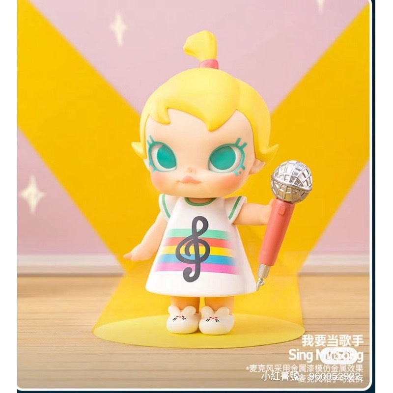 快速預購 🔥 MOLLY 當我三歲時 確認款 POPMART 泡泡瑪特 皇冠特大號 茉莉 公仔 盲盒 隱藏 太空初計畫