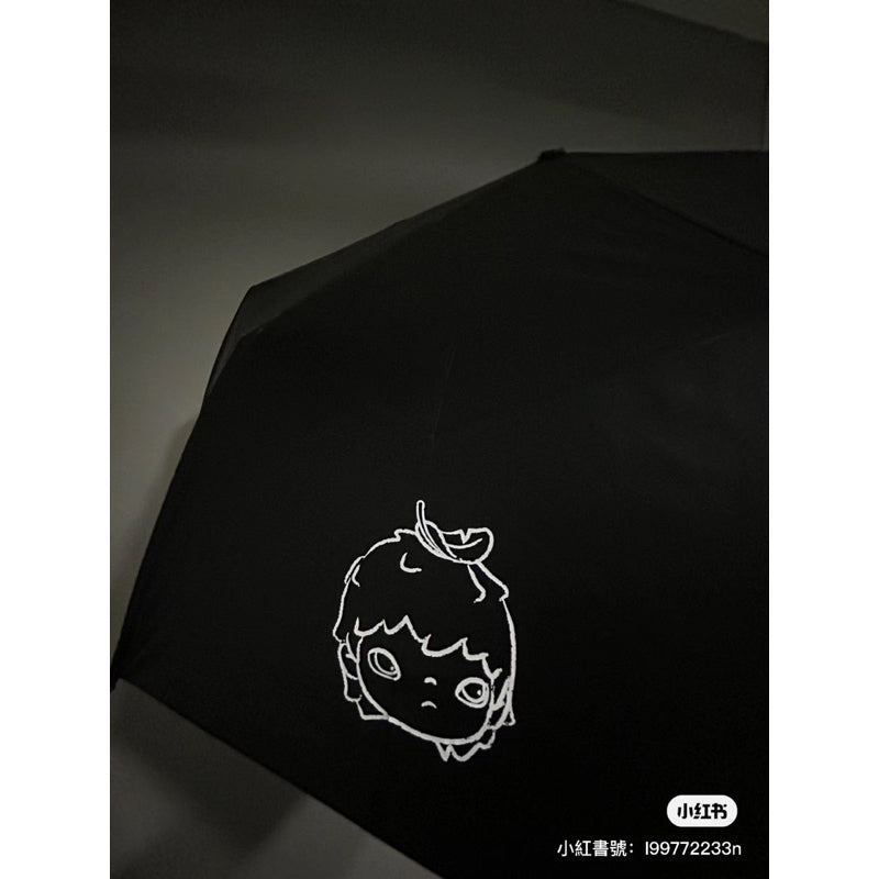 快速預購 ✅ 小野 Hirono 晴雨傘 泡泡瑪特 劇場系列 贈品 劇場系列 週邊 折疊傘 雨傘 晴雨傘 默劇 系列