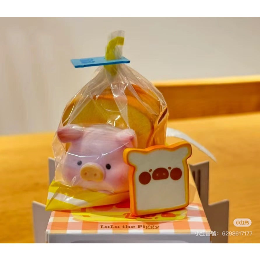 快速預購 ✅ Lulu豬 袋裝吐司 小廚師 罐頭豬 52toys 吐司 公仔 盲盒 擺件 吐司豬 早餐豬 廚師豬