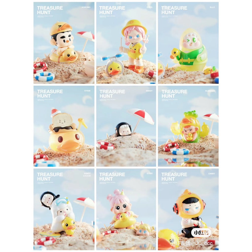 快速預購 ✅ 尋寶派對 小方 Dora Hurobo 西噗 bibidy TNT 動次duck 搞咩鴨 盲盒 公仔