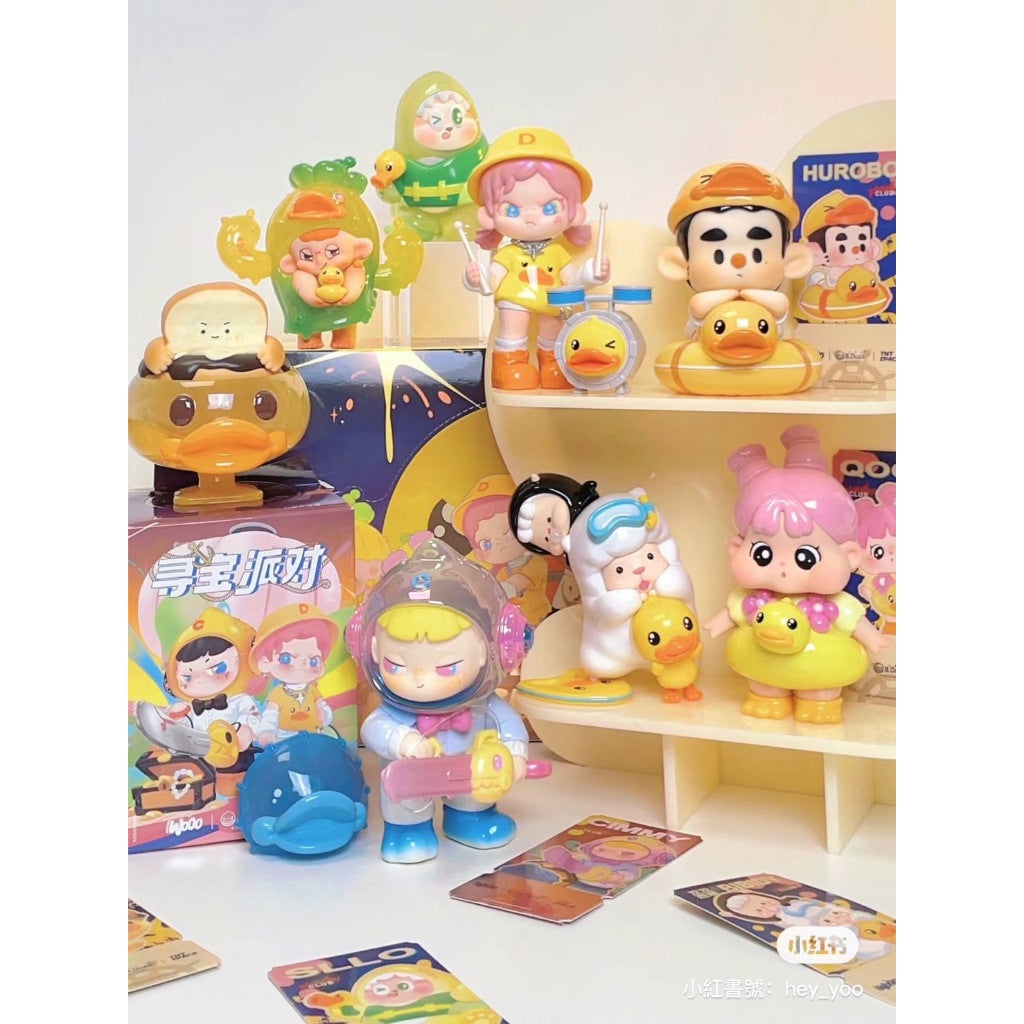 快速預購 ✅ 尋寶派對 小方 Dora Hurobo 西噗 bibidy TNT 動次duck 搞咩鴨 盲盒 公仔