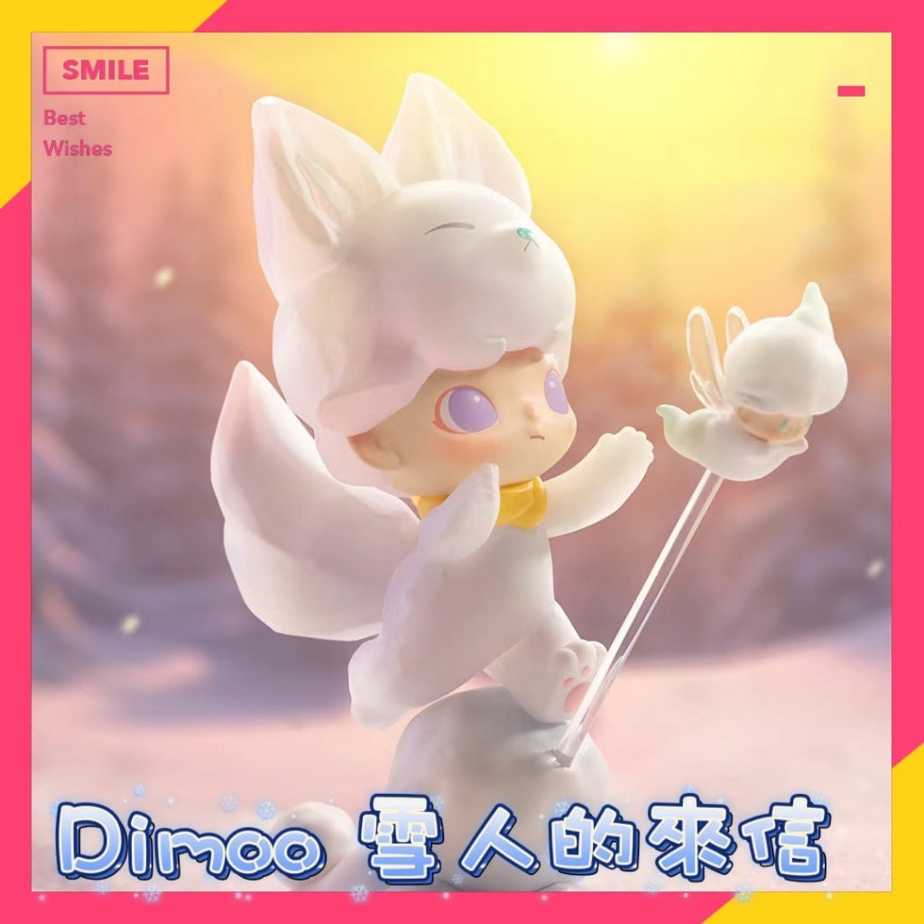 快速預購 ✅ Dimoo 雪人的來信 確認款 系列 盲抽 泡泡瑪特 popmart 聖誕 聖誕節 雪人 冬夜 盲盒 公仔
