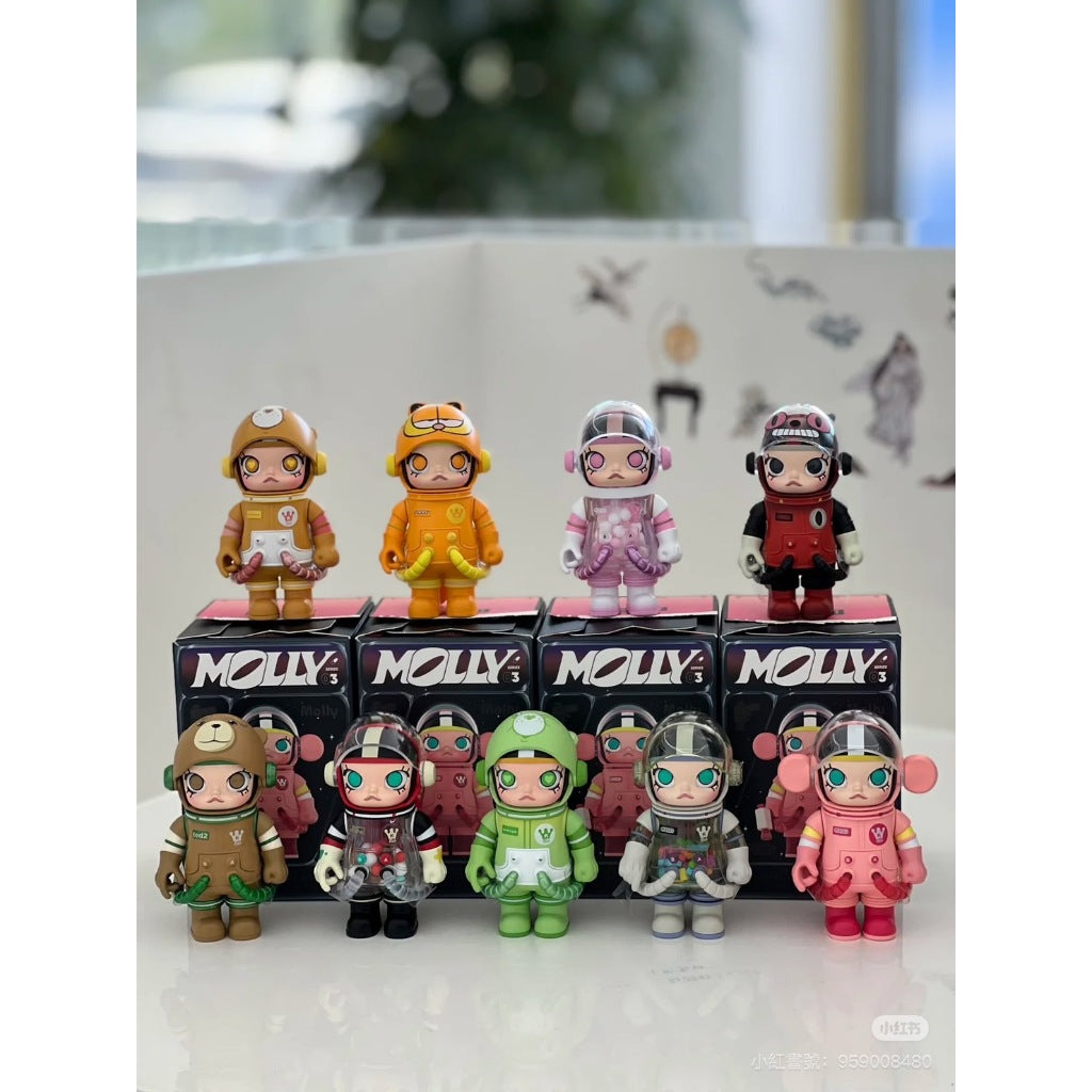 快速預購 ✅ Molly 100% 三代 泰迪熊 加菲貓 3代 泡泡瑪特 MEGA SPACE 100% 確認款 宇航員