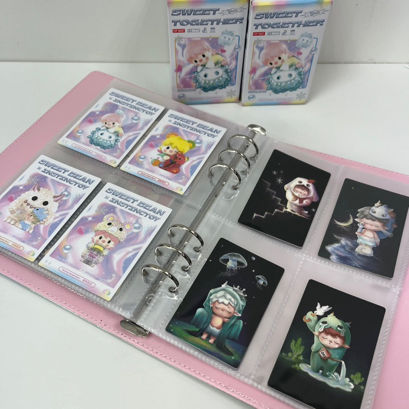 現貨優惠 ⚡️ 泡泡瑪特 4宮格 A5 集卡冊 身分卡 動漫卡牌 鬼滅 卡冊 收集本 追星卡 收藏冊 卡片 公仔 手帳冊