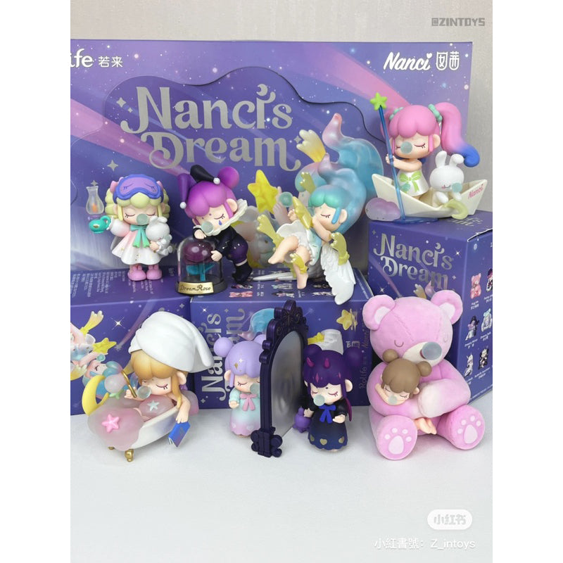 快速預購 ✅ Nanci 囡茜的夢 確認款 美夢 隱藏 盲盒 公仔 夢系列 夢之墜落 夢之相擁 Nanci的夢