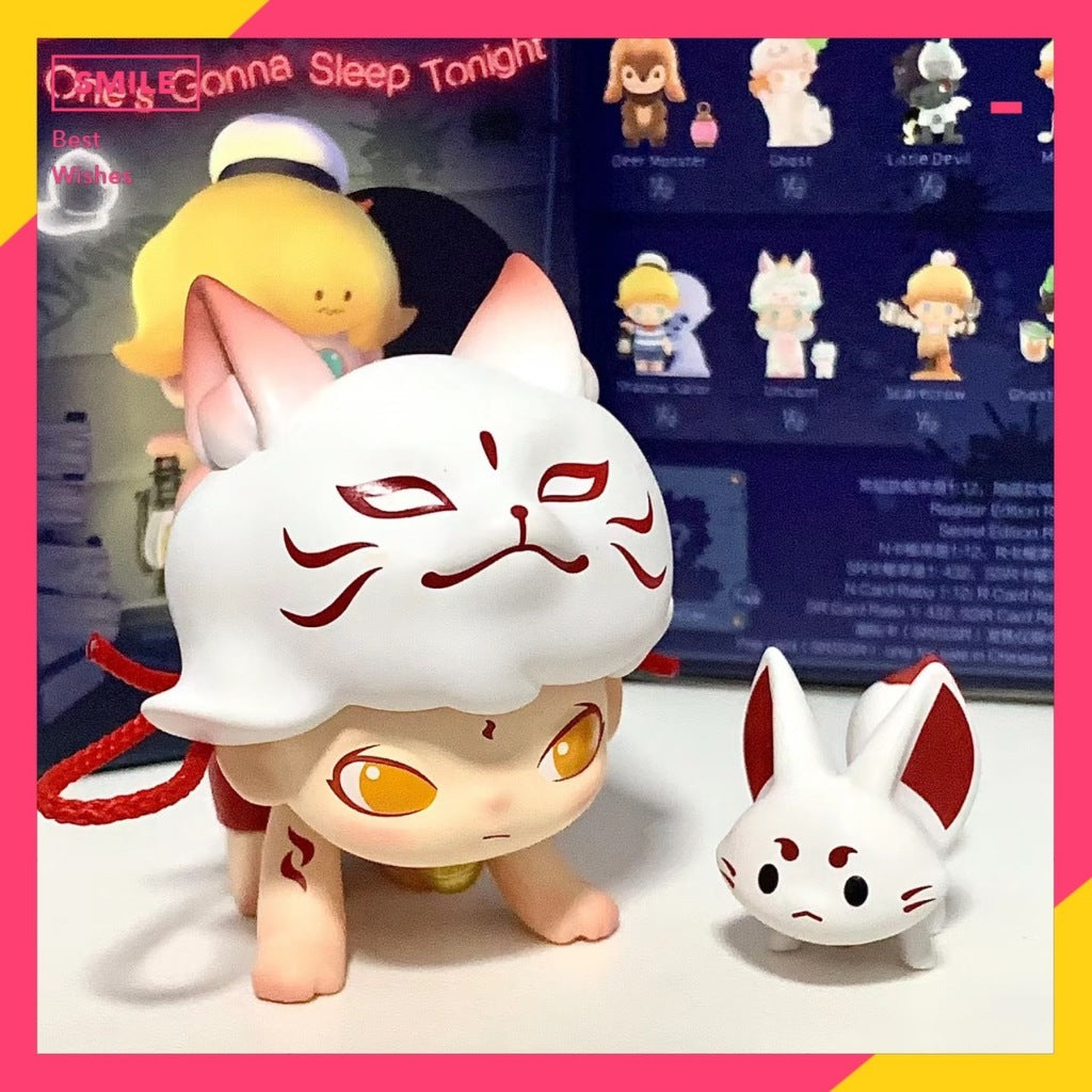 快速預購 ✅ Dimoo 今晚不准睡 確認款 公仔 盲盒 今晚不準睡 泡泡瑪特 popmart 狐仙 小幽靈 隱藏