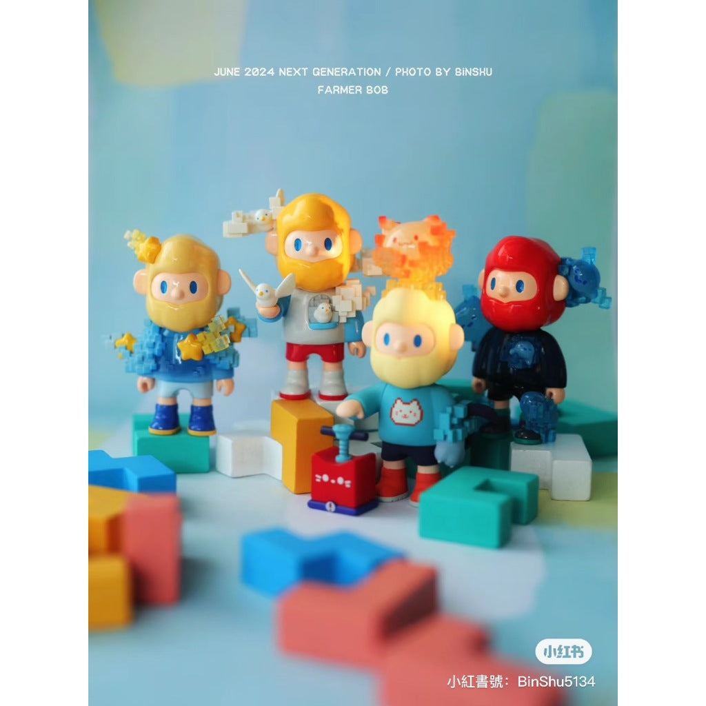 快速預購 ⚡ BOB 次世代 像素全宇宙 FARMER 確認款 尋找獨角獸 公仔 盲盒 禮物 隱藏 貪吃芝士 男友