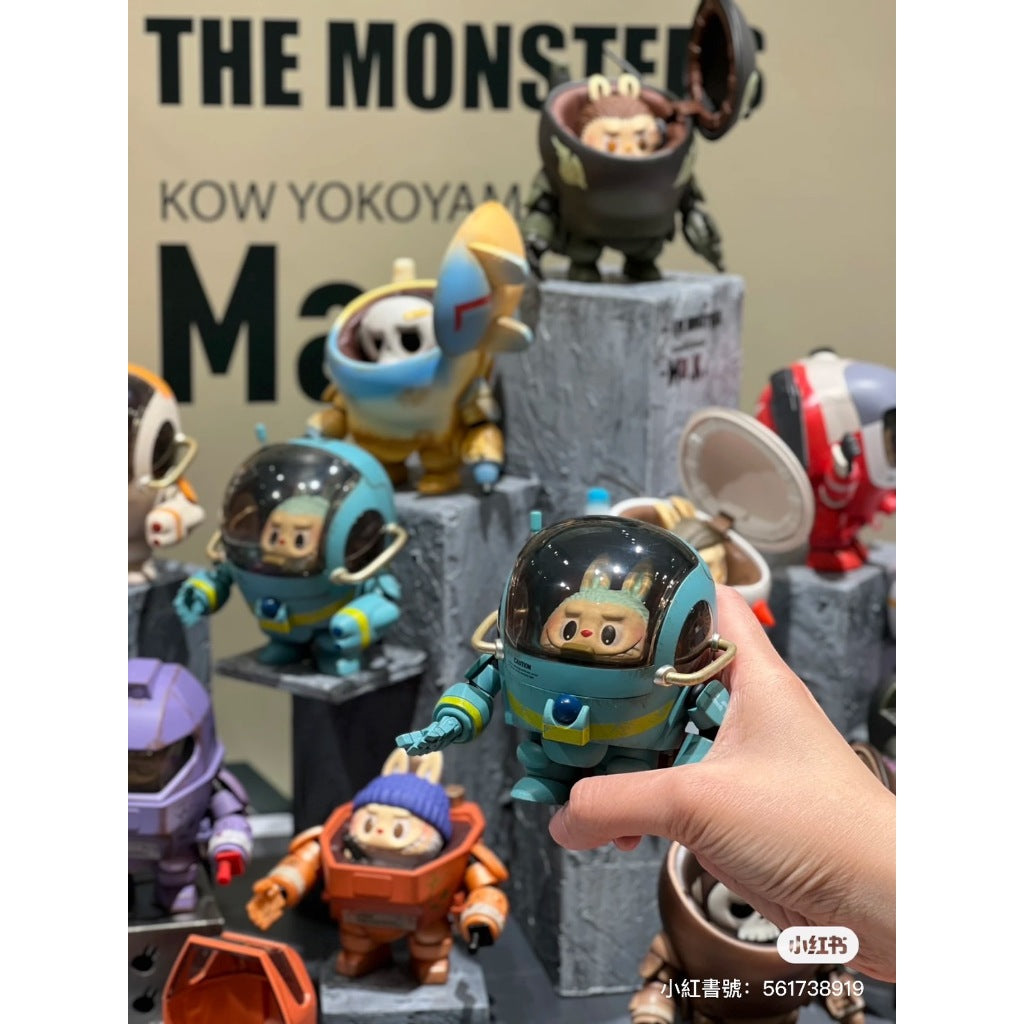 快速預購 ✅ Labubu 橫山宏 Ma.k 確認款 隱藏 泡泡瑪特 維修師 拉布布 盲盒 機器人 公仔 雪人 薄暮