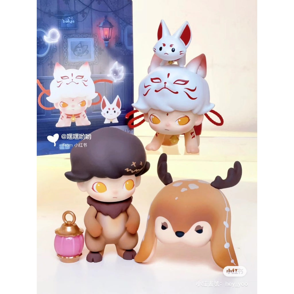 快速預購 ✅ Dimoo 今晚不准睡 確認款 公仔 盲盒 今晚不準睡 泡泡瑪特 popmart 狐仙 小幽靈 隱藏