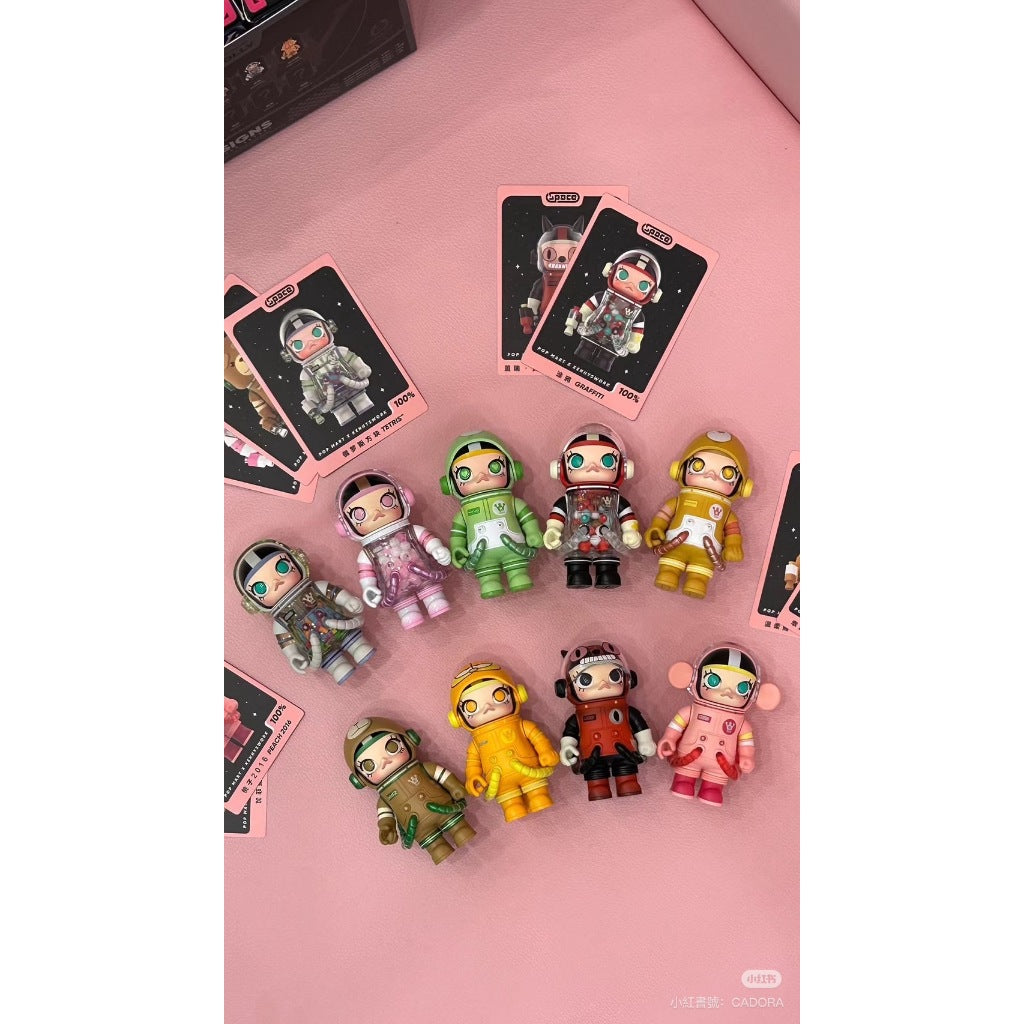 快速預購 ✅ Molly 100% 三代 泰迪熊 加菲貓 3代 泡泡瑪特 MEGA SPACE 100% 確認款 宇航員