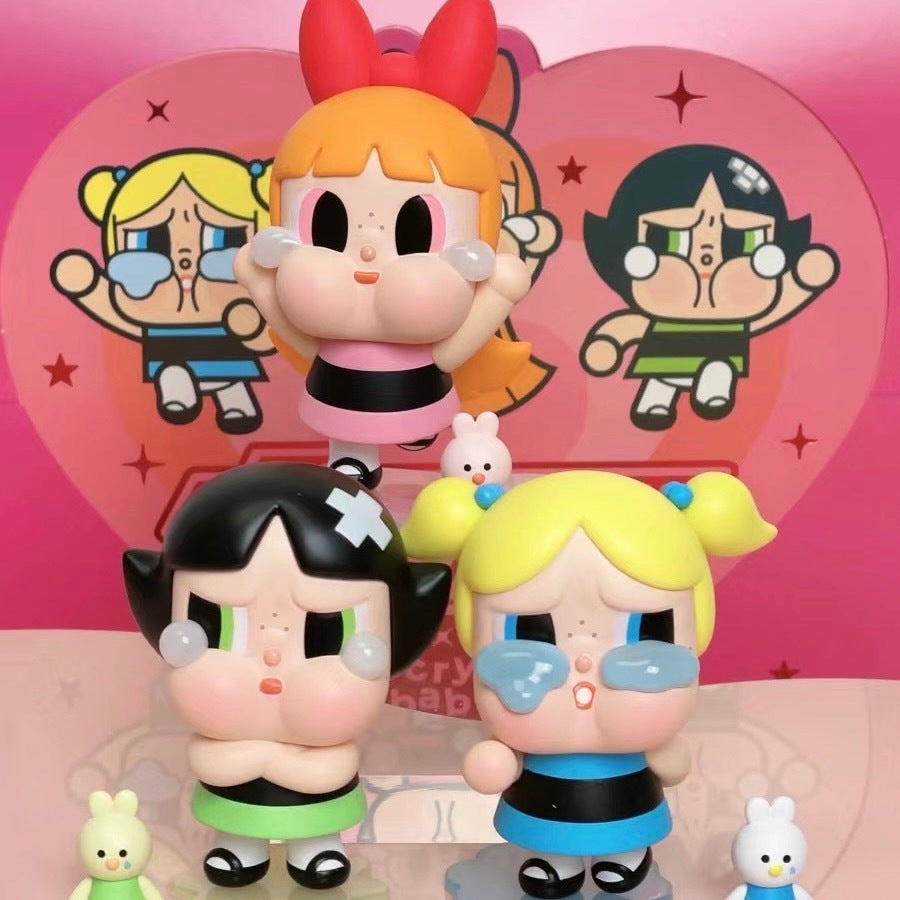 快速預購 ✅ 哭娃 飛天小女警 Crybaby 盲盒 盒玩 確認款 隱藏 錢多多公主 公仔 花花 泡泡 毛毛 泡泡瑪特