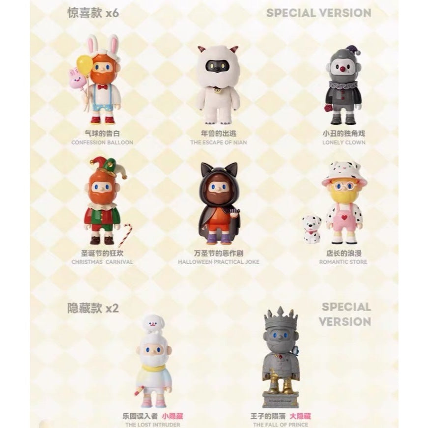 快速預購 ✅ BOB 樂園幻境 系列 確認款 盲抽 異色 八代 尋找獨角獸 FARMER BOB 樂園 盲盒 公仔