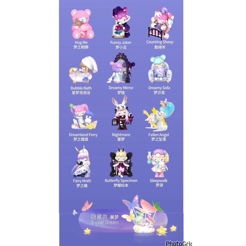 快速預購 ✅ Nanci 囡茜的夢 確認款 美夢 隱藏 盲盒 公仔 夢系列 夢之墜落 夢之相擁 Nanci的夢
