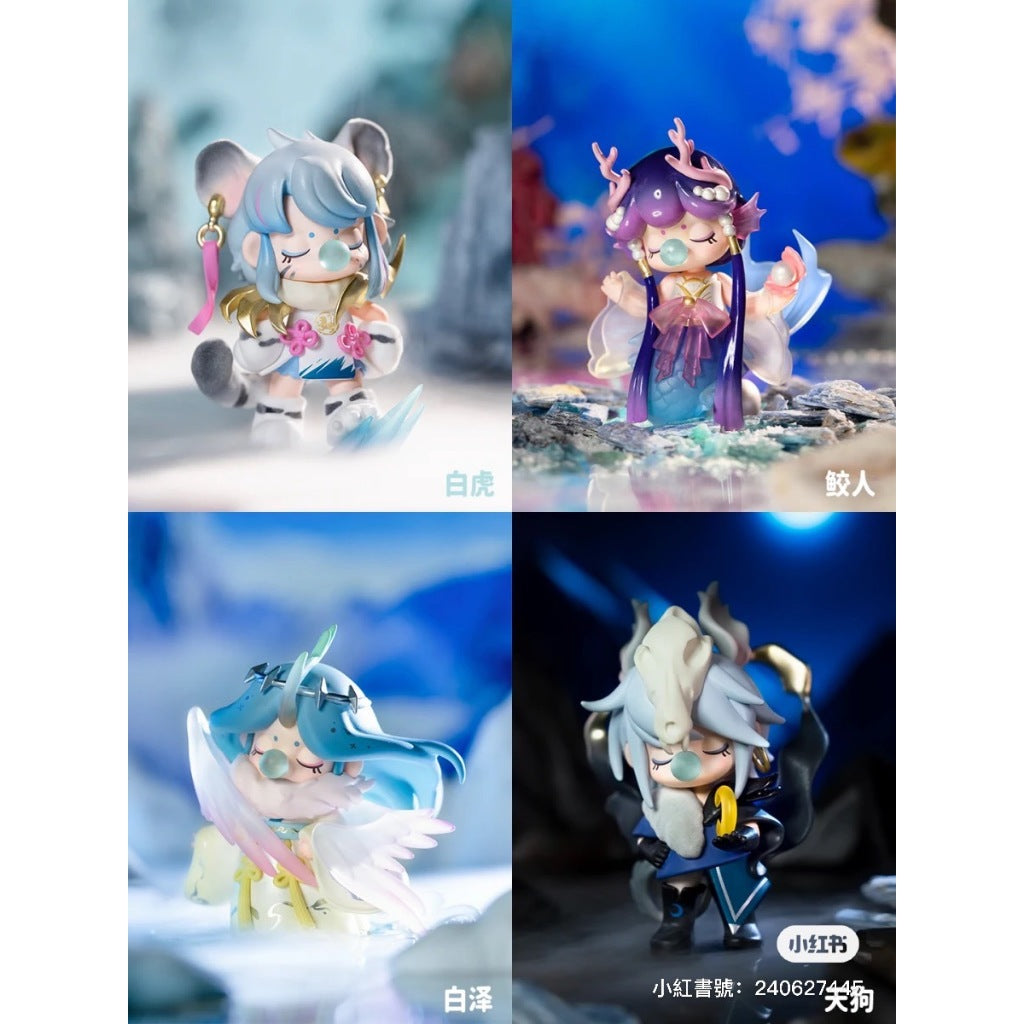 快速預購 ✅ Nanci 東方靈瑞 確認款 白孔雀 盲抽 囡茜 若来 rolife 隱藏 東方 靈瑞 九尾狐 盲盒 公仔