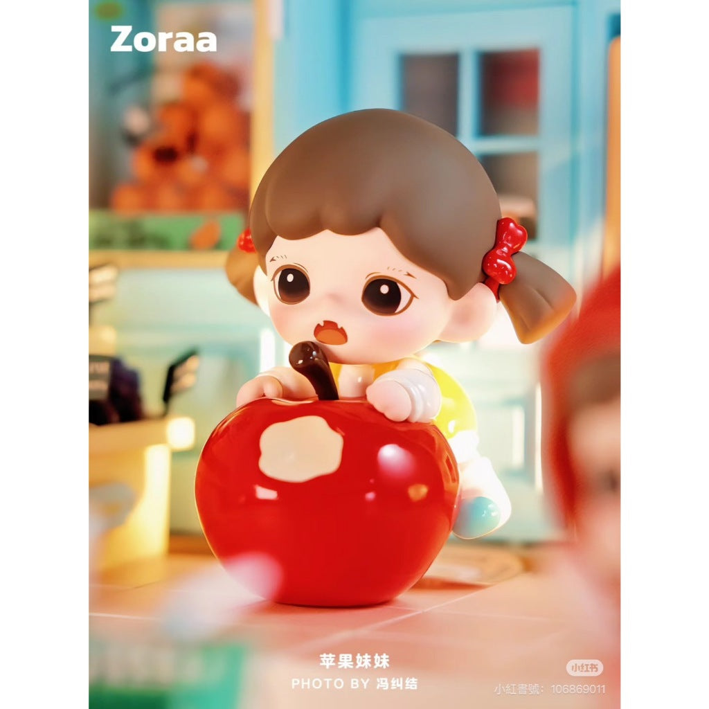 快速預購✅ Zoraa 我愛吃果果 系列 確認款 隱藏 TNT 蜜桃妹妹 盲盒 公仔 香蕉妹妹 禮物 水果 蘋果妹妹