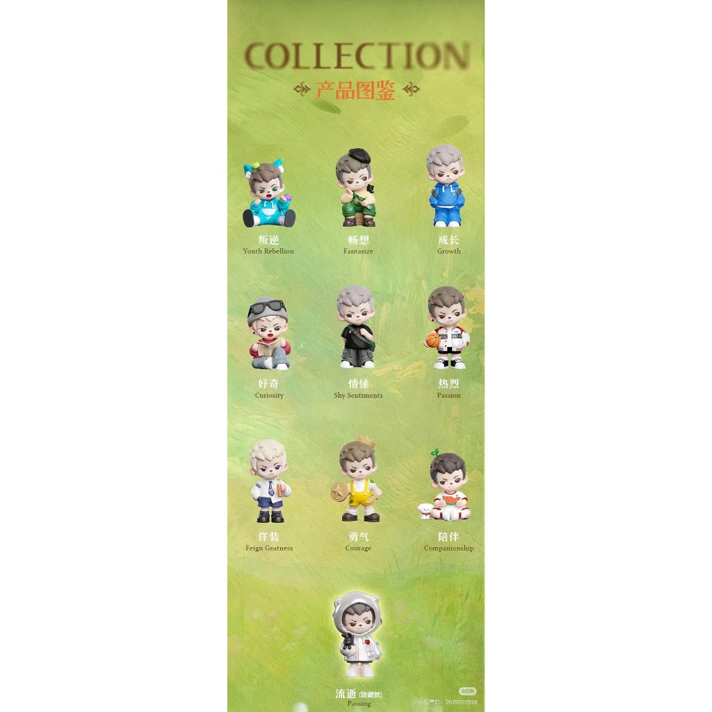 快速預購 ✅ Rayan 年少時光 確認款 TNT space 隱藏 盲盒 公仔 限量 流逝 情愫 熱烈 擺件 萊恩 叛