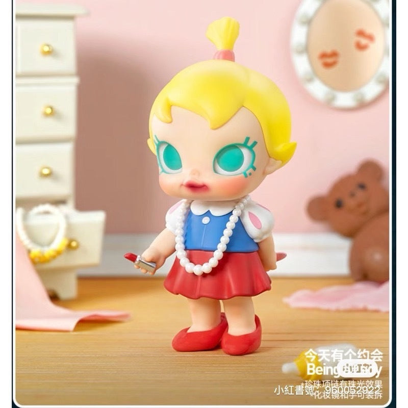 快速預購 🔥 MOLLY 當我三歲時 確認款 POPMART 泡泡瑪特 皇冠特大號 茉莉 公仔 盲盒 隱藏 太空初計畫