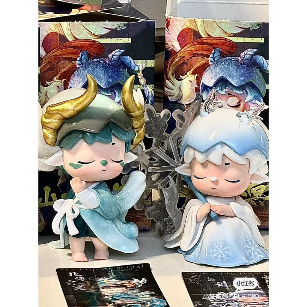 快速預購 ✅ Mimi 山海有冥 heyone 黑玩 盲盒 確認款 隱藏 比翼鳥 雪神滕六 公仔 卵生之國 北海玄冥