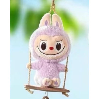 快速預購 ✅ Labubu 鞦韆 木工坊 毛絨娃娃 盲盒 公仔 泡泡瑪特樂園限定 毛絨公仔 popmart 掛件 吊飾