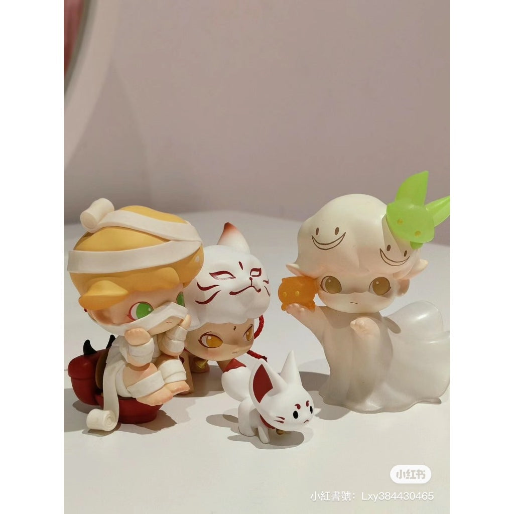 快速預購 ✅ Dimoo 今晚不准睡 確認款 公仔 盲盒 今晚不準睡 泡泡瑪特 popmart 狐仙 小幽靈 隱藏