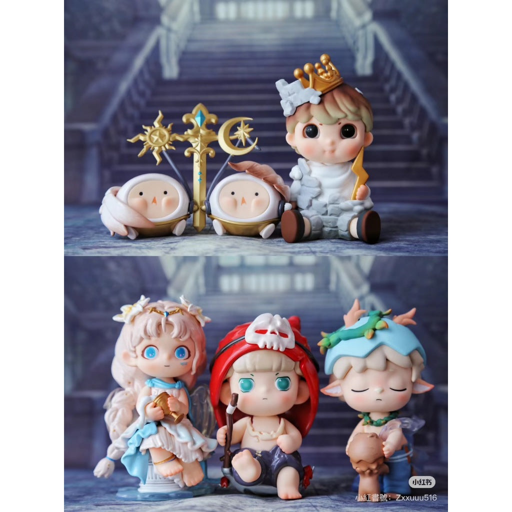 快速預購 ⚡ 黑夜中的二十五點 確認款 黑玩 Heyone 哦崽 mimi 瓜弟 蕎蕎 團團 盲盒 隱藏 審判大天使