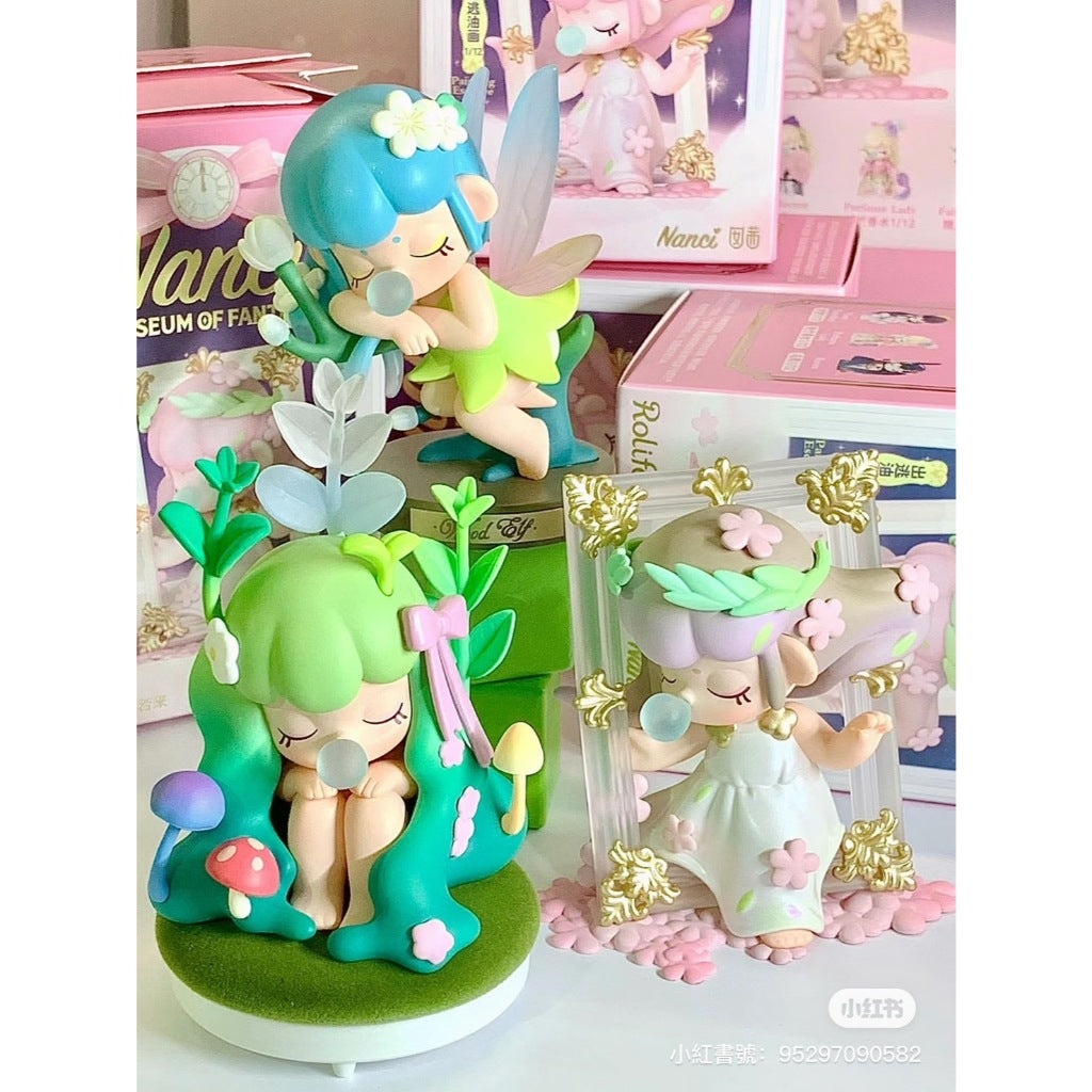 快速預購 ⚡ Nanci 幻想博物館 若來 出逃油畫 公仔 盲盒 人魚貝殼 隱藏 確認款 rolife 囡茜 發條舞者
