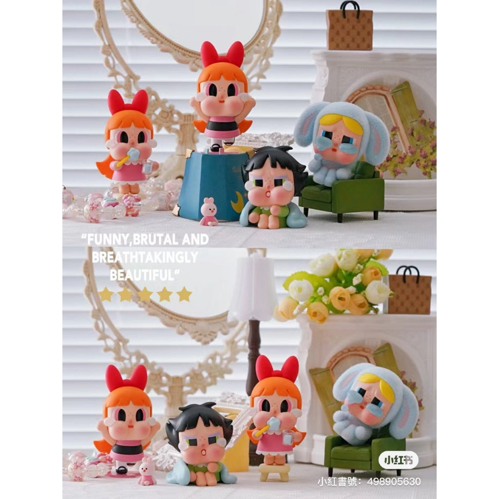 快速預購 ✅ 哭娃 飛天小女警 Crybaby 盲盒 盒玩 確認款 隱藏 錢多多公主 公仔 花花 泡泡 毛毛 泡泡瑪特