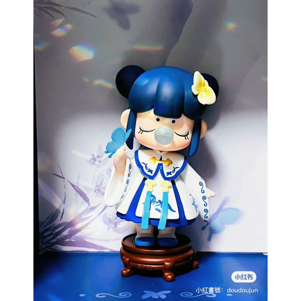 快速預購 ✅ Nanci 青花 Suri 蘇蕊 吊卡 囡茜 若来 rolife 隱藏 盲盒 公仔 青花瓷 限量吊卡 禮盒