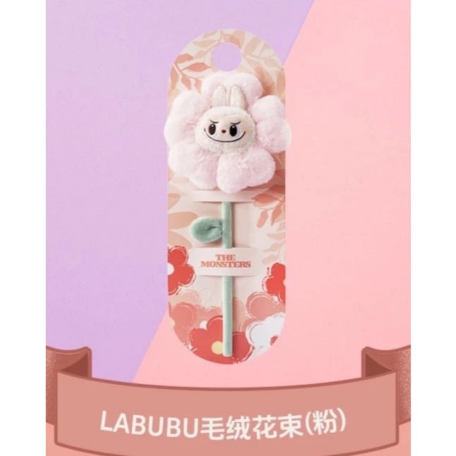 快速預購 ✅ mokoko 花束娃娃 泡泡瑪特樂園 labubu 毛絨娃娃 公仔 盲盒 popmart 春日花花 娃娃