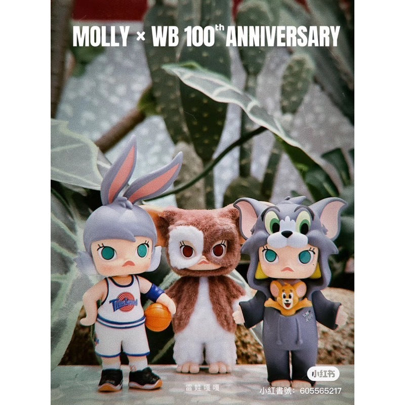 快速預購 ⚡️ Molly 華納100週年 確認款 湯姆貓 傑利鼠 安娜貝爾 公仔 泡泡瑪特 華納 端盒 黑客帝國 隱藏
