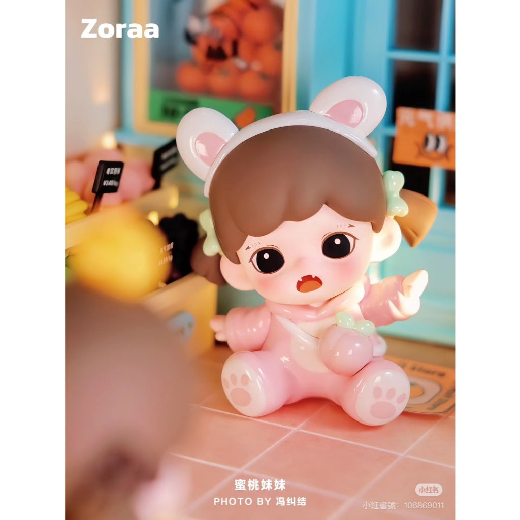 快速預購✅ Zoraa 我愛吃果果 系列 確認款 隱藏 TNT 蜜桃妹妹 盲盒 公仔 香蕉妹妹 禮物 水果 蘋果妹妹