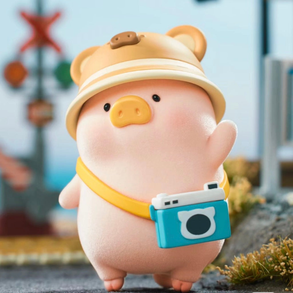 快速預購 ✅ Lulu豬 旅行系列 罐頭豬 旅行 出發吧 帶我走 下雨天 看世界 隱藏 52toys 公仔 盲盒 確認款