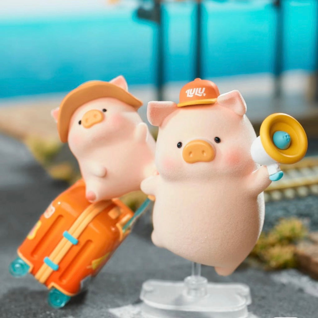 快速預購 ✅ Lulu豬 旅行系列 罐頭豬 旅行 出發吧 帶我走 下雨天 看世界 隱藏 52toys 公仔 盲盒 確認款