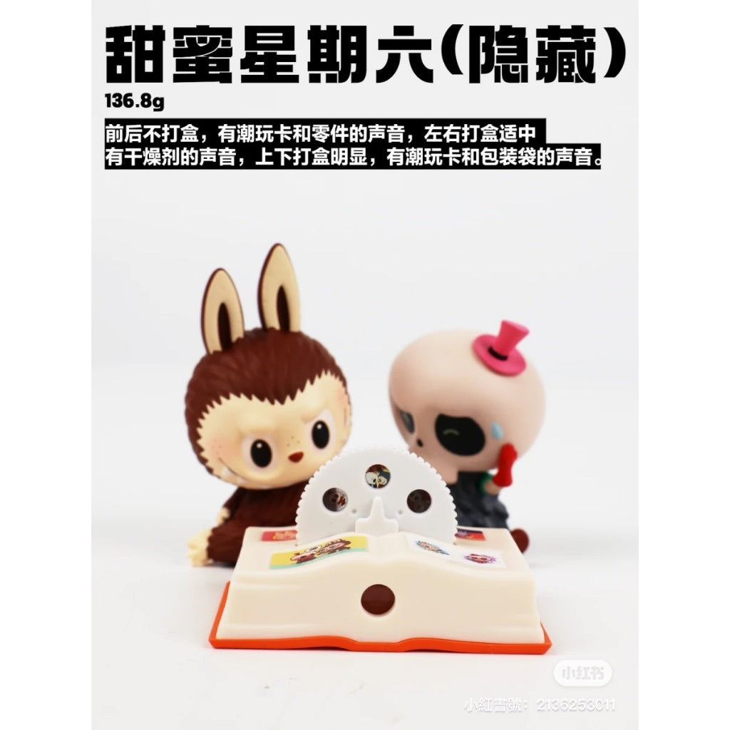 快速預購 ✅ Labubu 頑皮日記 洗漱包 確認款 隱藏 泡泡瑪特 拉布布 盲盒 公仔 浪漫星期四 甜蜜星期六 周邊