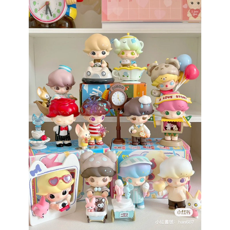 快速預購 ⚡ Dimoo約會日 系列 浪漫氣球 公仔 端盒 棉花糖 泡泡瑪特 pop mart 盲盒 留影牆 確認款