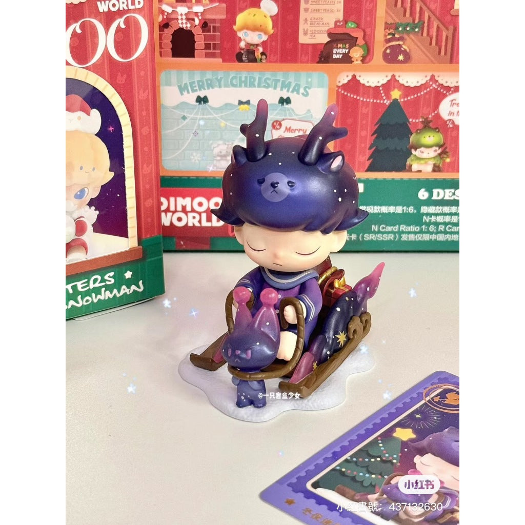 快速預購 ✅ Dimoo 雪人的來信 確認款 系列 盲抽 泡泡瑪特 popmart 聖誕 聖誕節 雪人 冬夜 盲盒 公仔