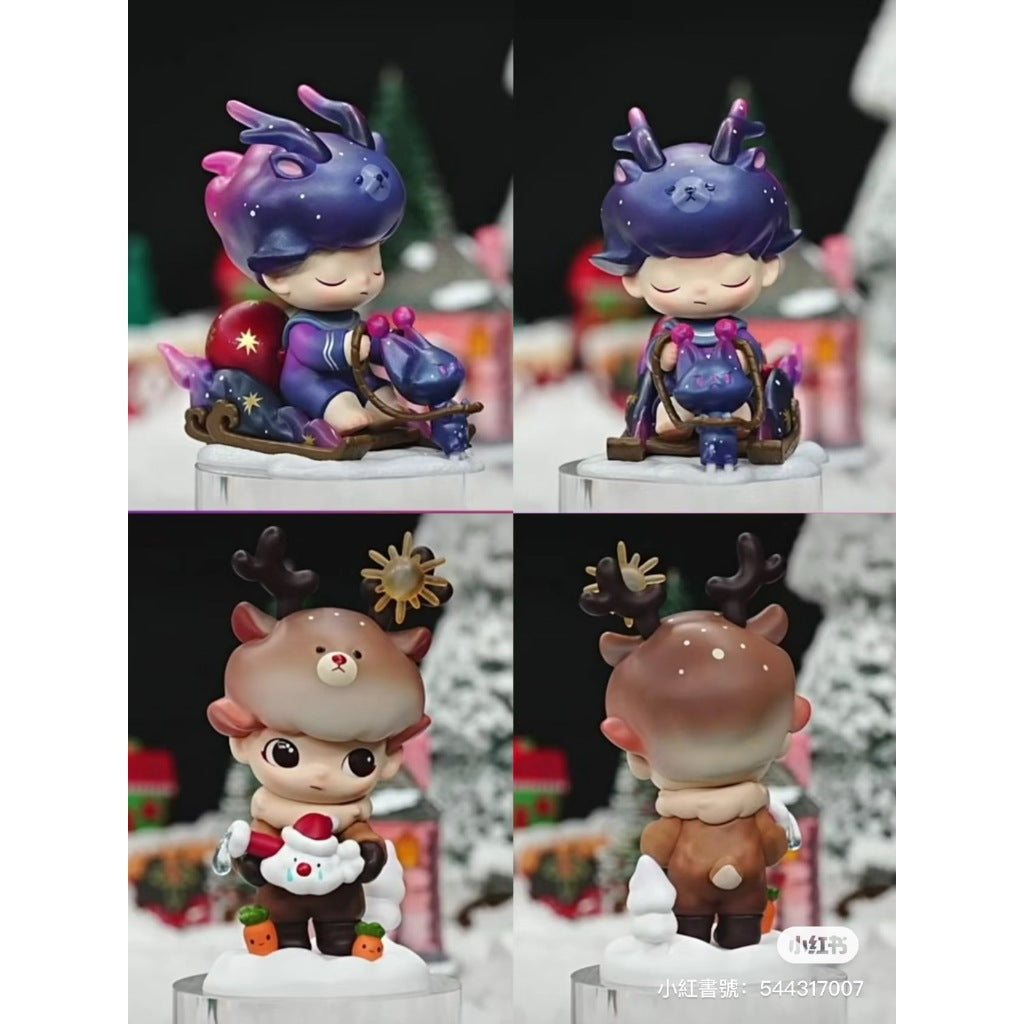 快速預購 ✅ Dimoo 雪人的來信 確認款 系列 盲抽 泡泡瑪特 popmart 聖誕 聖誕節 雪人 冬夜 盲盒 公仔