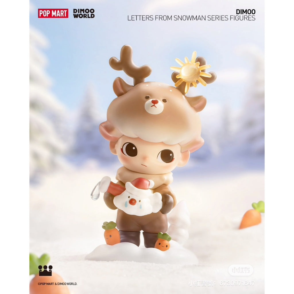 快速預購 ✅ Dimoo 雪人的來信 確認款 系列 盲抽 泡泡瑪特 popmart 聖誕 聖誕節 雪人 冬夜 盲盒 公仔