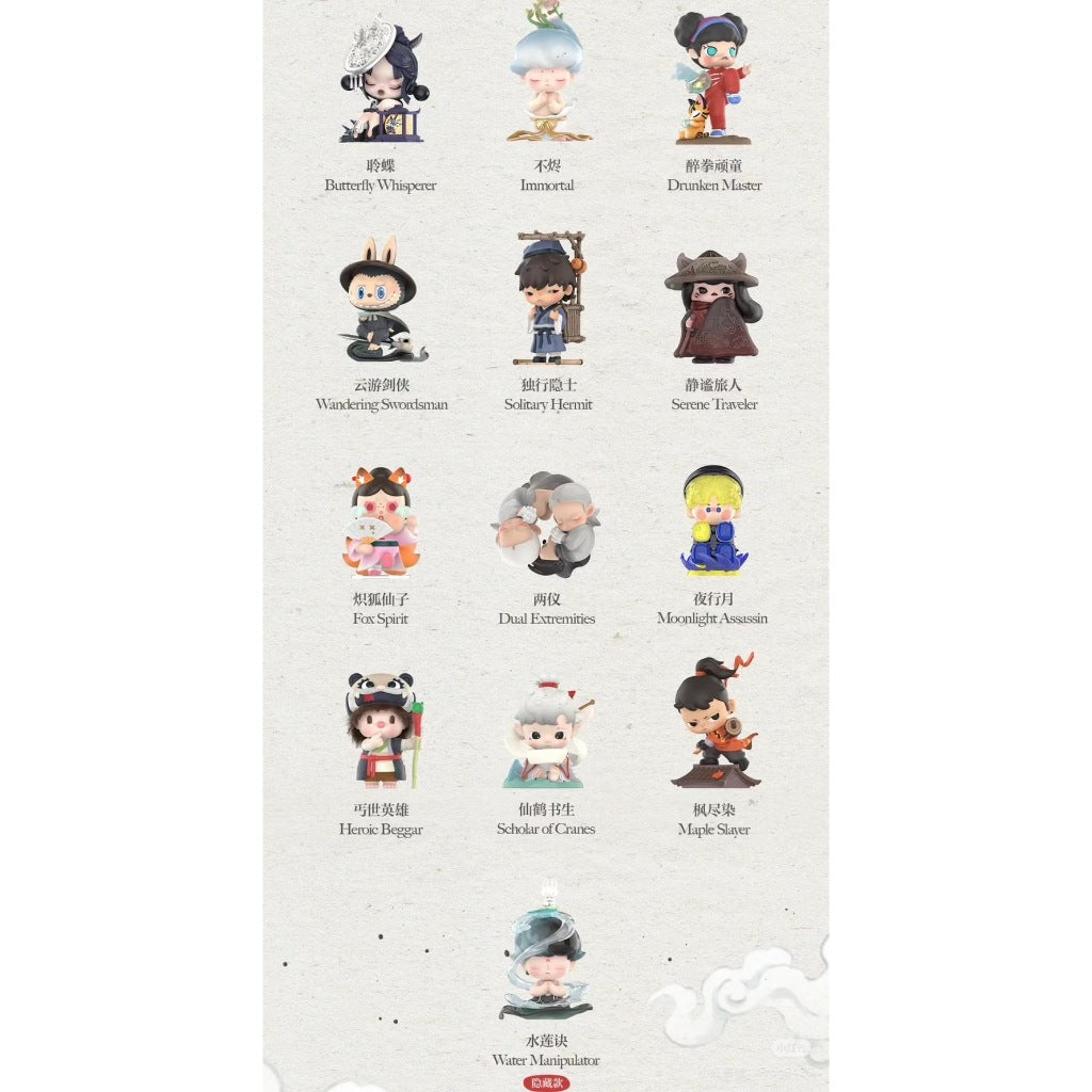 快速預購 ✅ 十四周年 無雙鎮 確認款 泡泡瑪特 Popmart 聆蝶 公仔 14 隱藏 dimoo labubu 週年