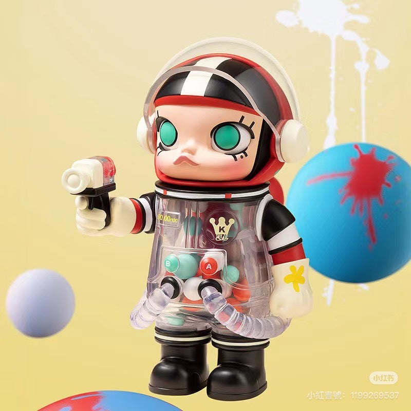 快速預購 ✅ Molly 100% 三代 泰迪熊 加菲貓 3代 泡泡瑪特 MEGA SPACE 100% 確認款 宇航員