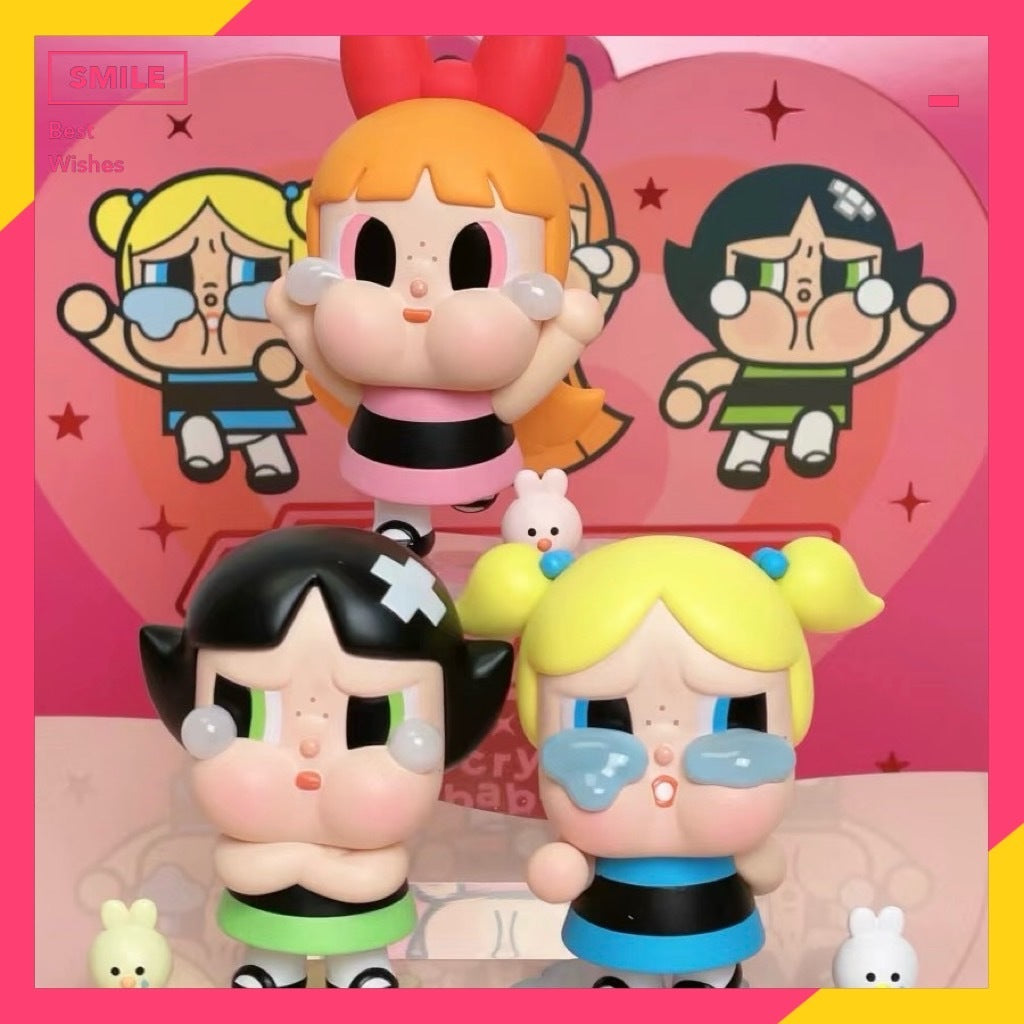 快速預購 ✅ 哭娃 飛天小女警 Crybaby 盲盒 盒玩 確認款 隱藏 錢多多公主 公仔 花花 泡泡 毛毛 泡泡瑪特