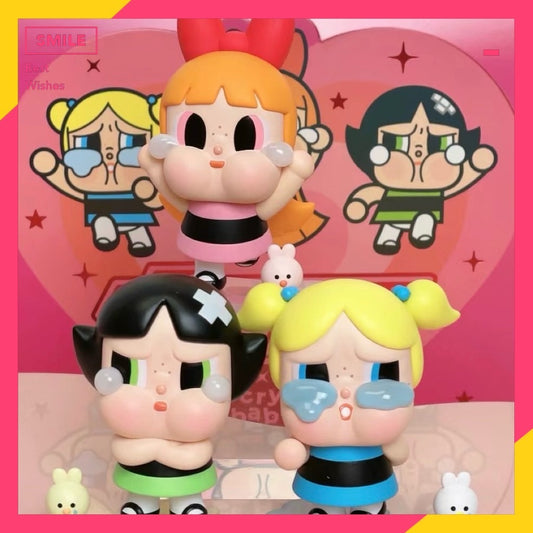 快速預購 ✅ 哭娃 飛天小女警 Crybaby 盲盒 盒玩 確認款 隱藏 錢多多公主 公仔 花花 泡泡 毛毛 泡泡瑪特