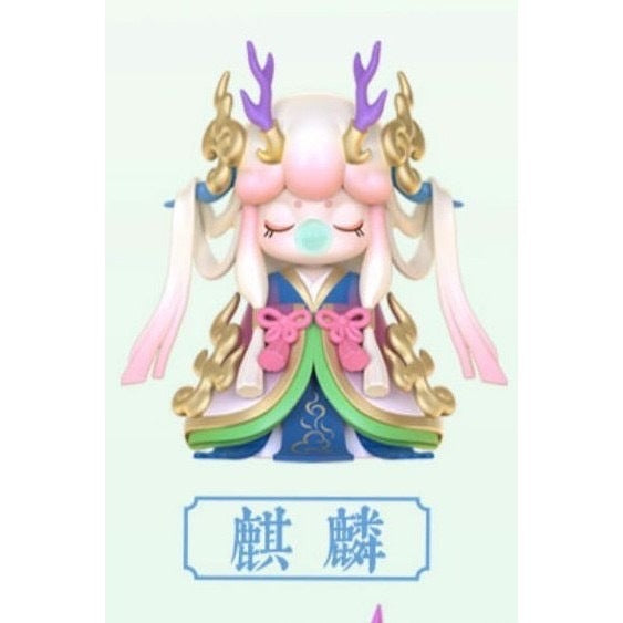 快速預購 ✅ Nanci 東方靈瑞 確認款 白孔雀 盲抽 囡茜 若来 rolife 隱藏 東方 靈瑞 九尾狐 盲盒 公仔