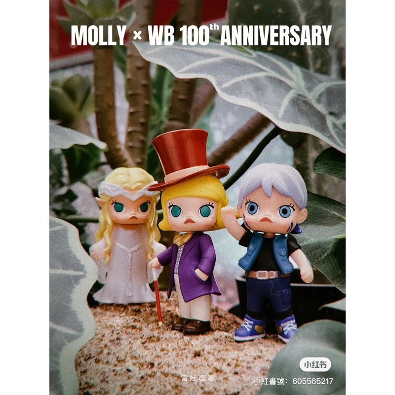 快速預購 ⚡️ Molly 華納100週年 確認款 湯姆貓 傑利鼠 安娜貝爾 公仔 泡泡瑪特 華納 端盒 黑客帝國 隱藏