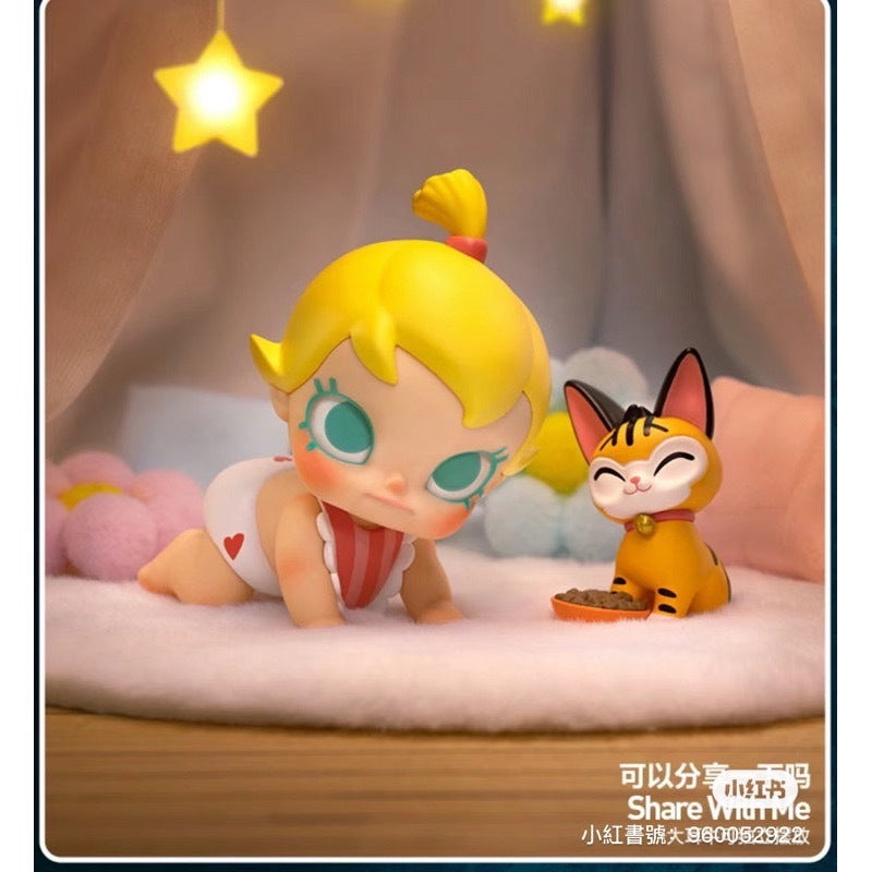 快速預購 🔥 MOLLY 當我三歲時 確認款 POPMART 泡泡瑪特 皇冠特大號 茉莉 公仔 盲盒 隱藏 太空初計畫