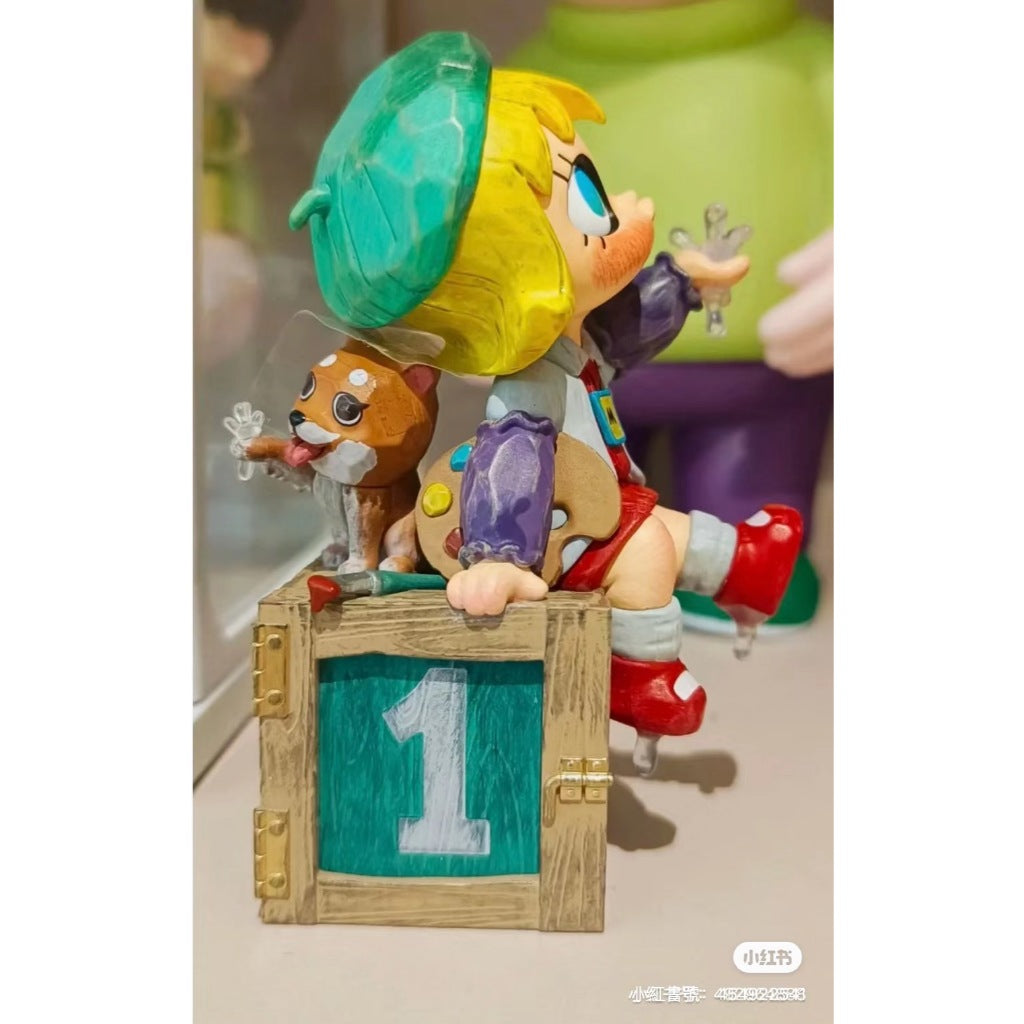 快速預購 ✅ Molly 周年紀念雕塑 二代 茉莉 泡泡瑪特 popmart 茉莉番茄殺手 我的二分之一 公仔 盲盒 隱