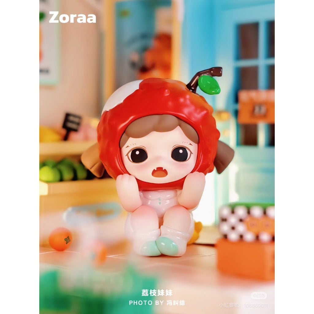 快速預購✅ Zoraa 我愛吃果果 系列 確認款 隱藏 TNT 蜜桃妹妹 盲盒 公仔 香蕉妹妹 禮物 水果 蘋果妹妹