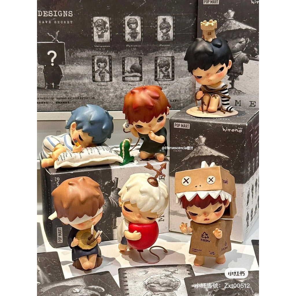 快速預購 ✅ 小野 默劇系列 四代 Hirono 默 隱藏 確認款 泡泡瑪特 公仔 盲盒 popmart 詩 逆 端盒