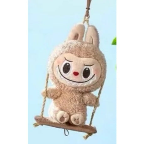 快速預購 ✅ Labubu 鞦韆 木工坊 毛絨娃娃 盲盒 公仔 泡泡瑪特樂園限定 毛絨公仔 popmart 掛件 吊飾