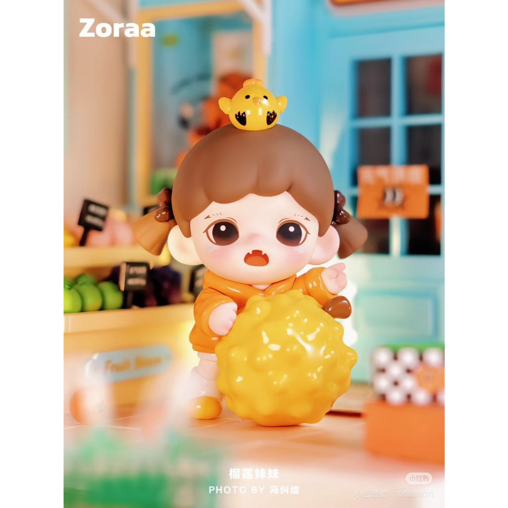 快速預購✅ Zoraa 我愛吃果果 系列 確認款 隱藏 TNT 蜜桃妹妹 盲盒 公仔 香蕉妹妹 禮物 水果 蘋果妹妹